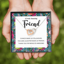 Load image into Gallery viewer, Jewelry Gift For Coworker, Awesome Colleague Gift, Best Coworker Ever, Best Friend Necklace, Best Friend Jewelry, 11a 06
