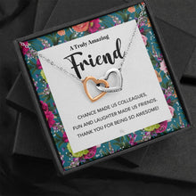 Load image into Gallery viewer, Jewelry Gift For Coworker, Awesome Colleague Gift, Best Coworker Ever, Best Friend Necklace, Best Friend Jewelry, 11a 06
