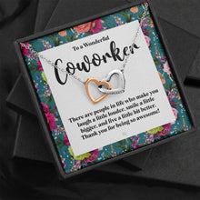 Load image into Gallery viewer, Best Coworker Ever, Jewelry Gift For Coworker, Awesome Colleague Gift, Best Friend Necklace, Appreciation Gift for Her, 11a 07
